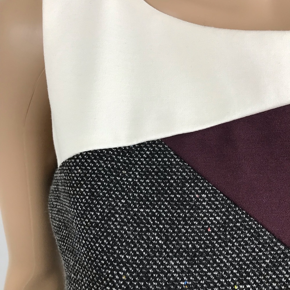 White House Black Market Wine Shift Career Dress - Picture 4 of 8